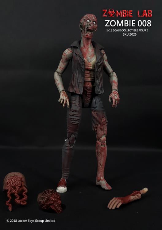 Zombie Lab Zombie 008 1/18 Scale Figure