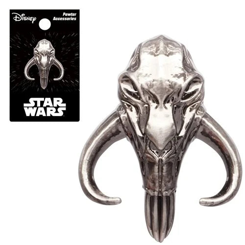 Star Wars: The Mandalorian Mythosaur Skull Signet Pewter Lapel Pin ...
