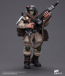 Warhammer 40K Astra Militarum Cadian Command Squad Veteran with Medi-pack 1/18 Scale Figure