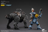 Warhammer 40K Space Wolves Thunderwolf Cavalry Frode 1/18 Scale Figure