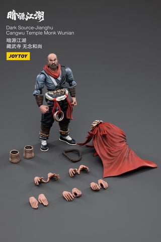 Dark Source JiangHu Changwu Temple Monk Wunian Fodder Parts 1/18 Scale Figure