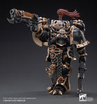 Warhammer 40K Black Legion Havocs Champion Brother Slael 1/18 Scale Figure