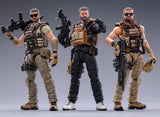 Hardcore Coldplay Mercenary Trio 1/18 Scale Set of 3 Figures