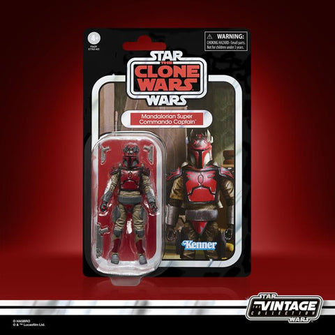 Star Wars: The Vintage Collection Mandalorian Super Commando Captain (The Clone Wars)