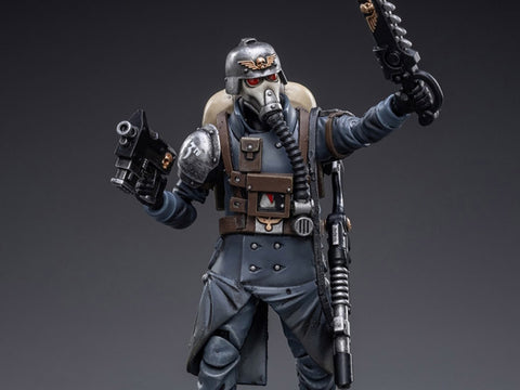 Warhammer 40K Death Korps of Krieg Veteran Squad Sergeant 1/18 Scale Figure