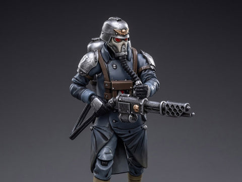 Warhammer 40K Death Korps of Krieg Veteran Squad Guardsman with Flamer 1/18 Scale Figure
