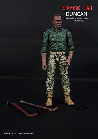 Zombie Lab Duncan 1/18 Scale Figure