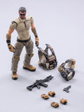 Hardcore Coldplay Mercenary Kahn 1:18 Scale Figure