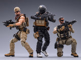 Hardcore Coldplay Mercenary Trio 1/18 Scale Set of 3 Figures