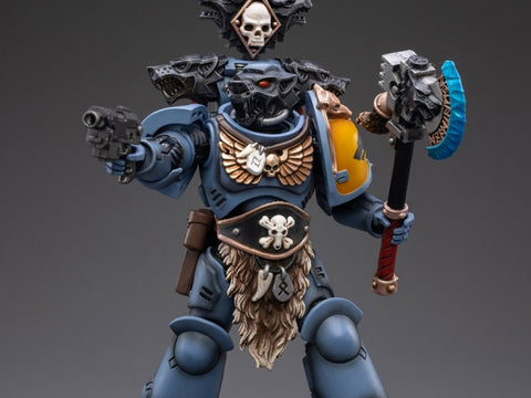 Warhammer 40K Space Wolves Brother Olaf 1/18 Scale Figure